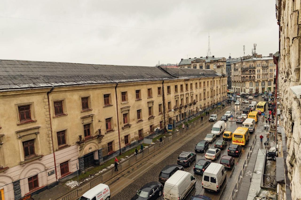 Mini Hotel Barvy Lvova On Horodotska St. Lviv Exterior foto