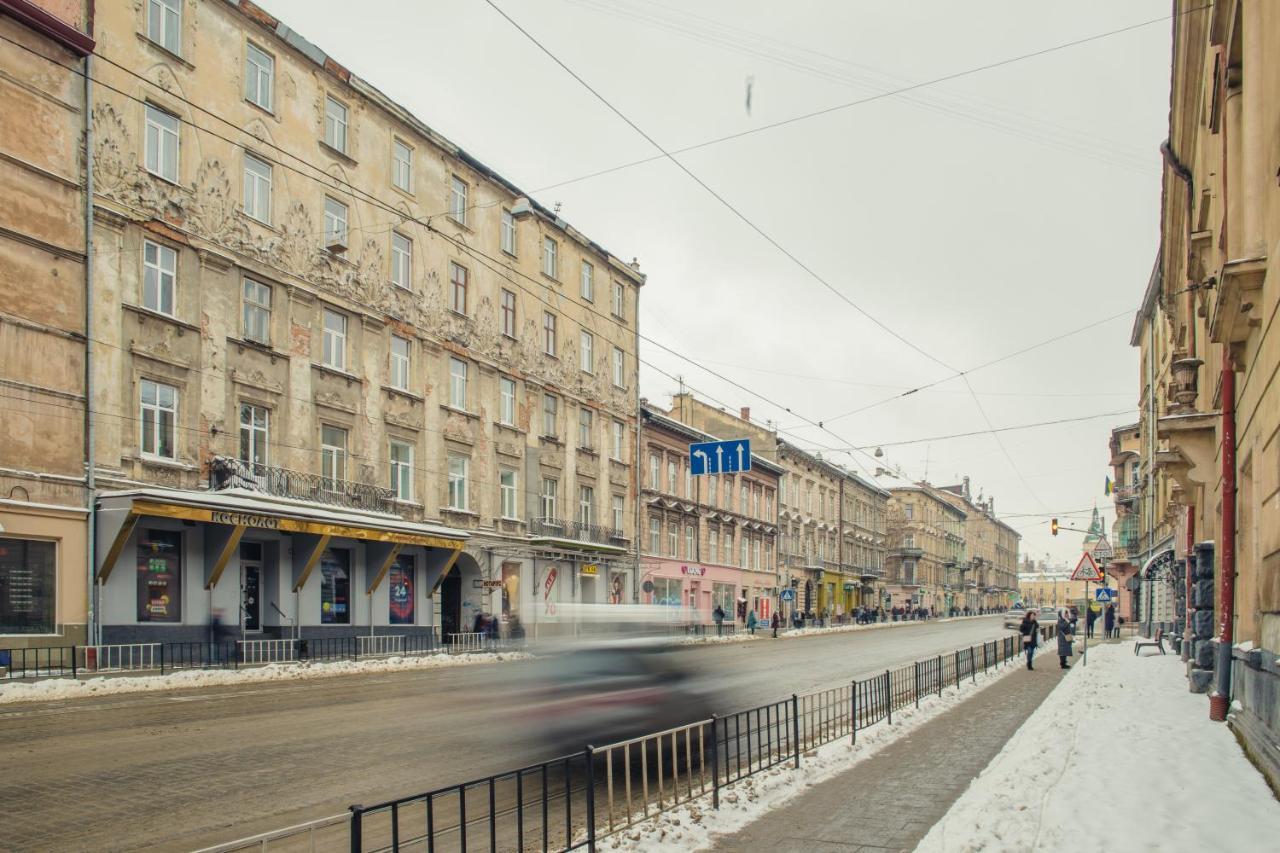 Mini Hotel Barvy Lvova On Horodotska St. Lviv Exterior foto